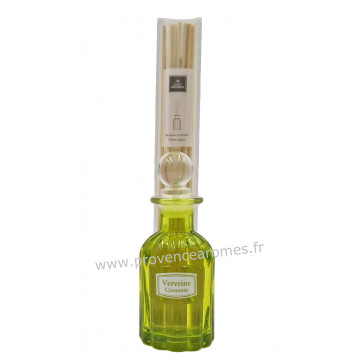 Parfum d'ambiance à bâtons VERVEINE CITRONNÉE 100 ml Esprit Provence
