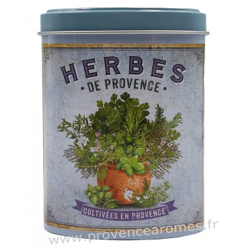 Herbes de Provence Boîte saupoudreur déco rétro Esprit Provence