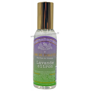 Eau de toilette LAVANDE CITRON Un été en Provence 50 ml