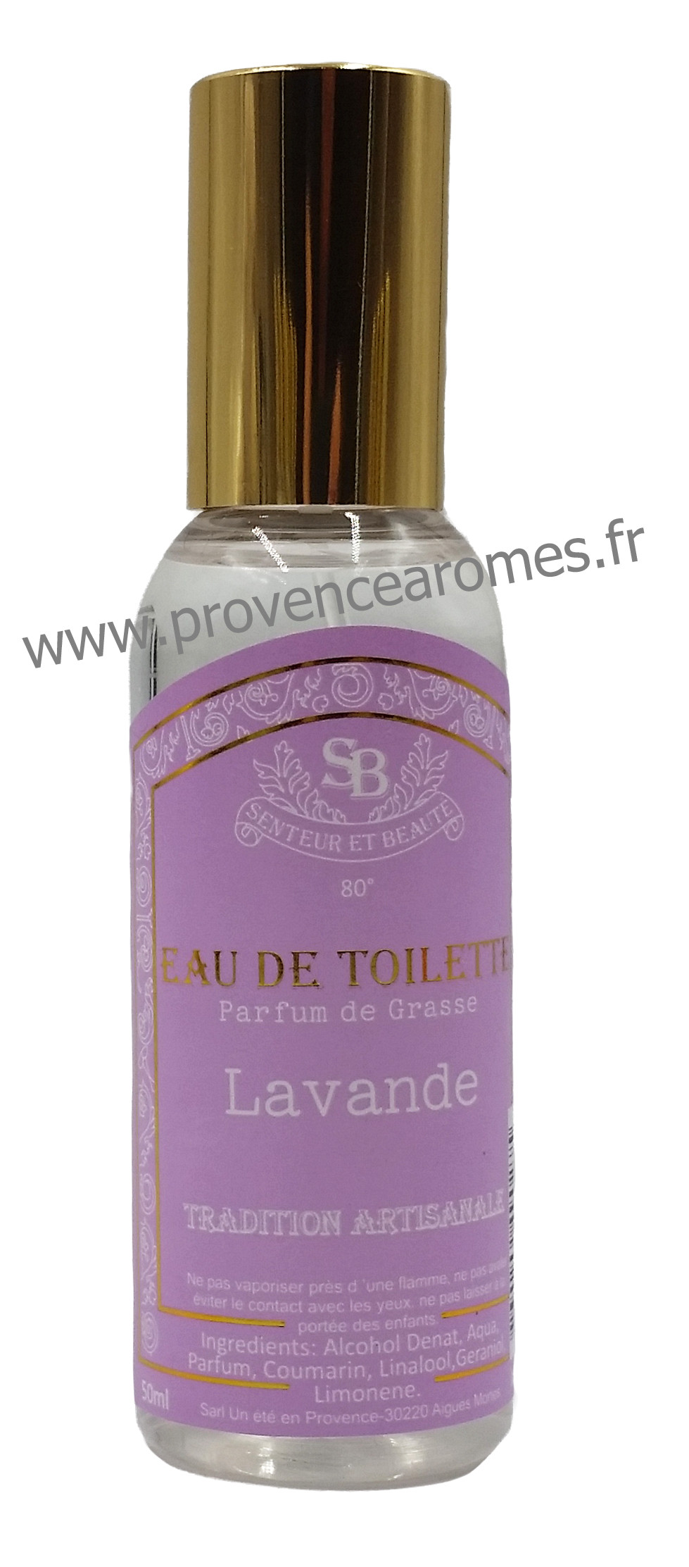 Eau De Toilette Lavande Provence - Charrier Parfums - Spray 30 Ml Neuf
