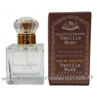 Eau de toilette Vanille Musc Un été en Provence Plaisir des Sens 30 ml