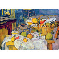 Set de table STILL LIFE WITH BASKET Paul Cézanne 1890