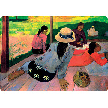 Set de table LA SIESTE Paul Gauguin 1892