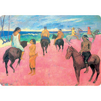 Set de table CAVALIERS SUR LA PLAGE Paul Gauguin 1902