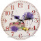 Horloge Provence LAVANDE Rose Abeille