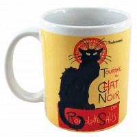 Mug droit TOURNÉE DU CHAT NOIR de Rodolphe Salis