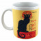 Mug droit TOURNÉE DU CHAT NOIR de Rodolphe Salis