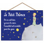 Panneau en bois nuit étoilée LE PETIT PRINCE