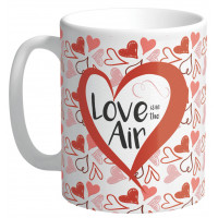 Mug LOVE IN THE AIR collection Mugs petits messages