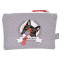 Pochette coton HAPPY CAT CRAVATE