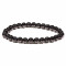 Bracelet en Shungite pierre naturelle perles rondes 5-6 mm