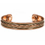 Bracelet en cuivre magnétique modèle 3