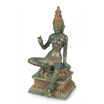 Statuette PARVATI 24 cm effet bronze