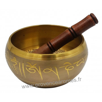 Bol Tibétain - Bol chantant Bouddha 15,5 cm - Provence Arômes Tendance sud