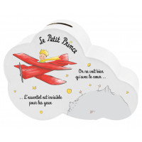 Tirelire céramique LE PETIT PRINCE nuage avion