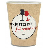 Verre à shot Je Peux pas J'ai Apéro