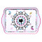 Petit Plateau 21 cm CHAT MANDALA Foxtrot collection