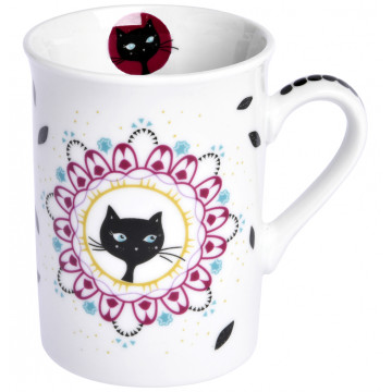 Mug CHAT MANDALA Foxtrot collection