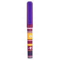 Stylo bille VOYAGE AU PÉROU Foxtrot collection Capuchon violet