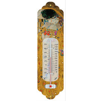 Thermomètre métal LE BAISER Gustav Klimt 1906