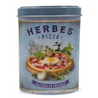 Herbes Pizza Boîte saupoudreur déco rétro Esprit Provence