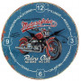 Horloge MOTORCYCLES RIDERS CLUB déco rétro vintage