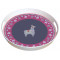 Plateau rond en bambou LAMA MANIA Foxtrot collection