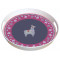 Plateau rond en bambou LAMA MANIA Foxtrot collection