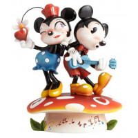 MICKEY et MINNIE Figurine Disney Collection Showcase Miss Mindy Designs