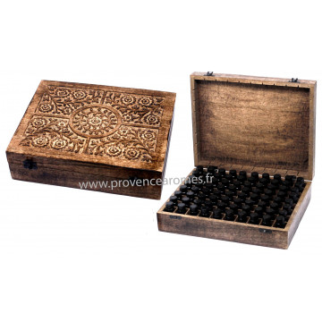 Coffret Huile Essentielle Bois - 25 Grilles - Cdiscount Beaux-Arts