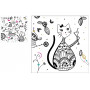 Serviettes en papier CHAT MANDALA Foxtrot collection