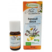 FENOUIL DOUX Huile Essentielle BIO Phytofrance