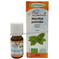 MENTHE DES CHAMPS Huile Essentielle BIO Phytofrance 10 ml