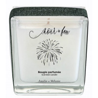 Bougie parfumée NOIR DE FEU Amélie et Mélanie Lothantique