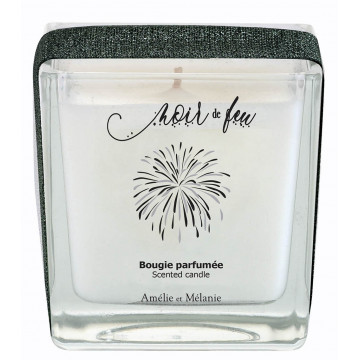 Bougie parfumée NOIR DE FEU Amélie et Mélanie Lothantique