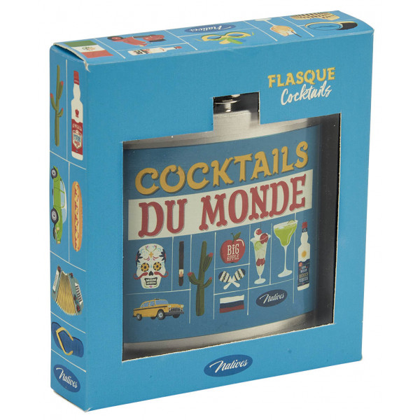 Coffret COCKTAILS DU MONDE Natives déco rétro vintage - Provence Arômes  Tendance sud