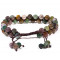 Bracelet double en Agate réglable