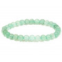 Bracelet en Aventurine verte pierre naturelle perles rondes 6 mm