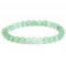 Bracelet en Aventurine pierre naturelle perles rondes 6 mm