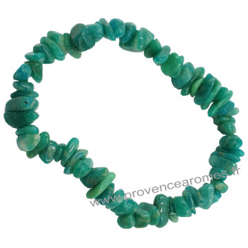 Bracelet en Amazonite pierre naturelle bracelet baroque pierres brutes