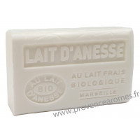 Savon au lait d'ânesse frais Bio 125 gr