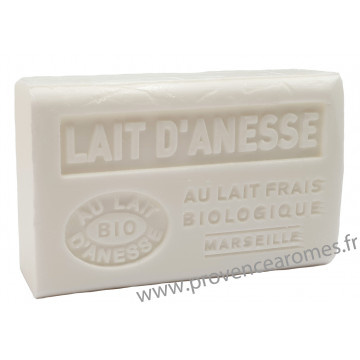 Savon au lait d'ânesse frais Bio 125 gr