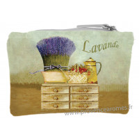 Pochette coton Provence LAVANDE ROMARIN