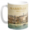 Mug MARSEILLE en PROVENCE déco rétro