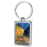 Porte-clés TERRASSE DU CAFÉ LE SOIR Vincent Van Gogh 1889