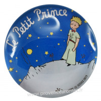 Magnet rond en verre nuit étoilée LE PETIT PRINCE