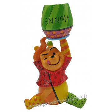 WINNIE L'ourson et son pot de miel Figurine Disney Collection Disney Britto