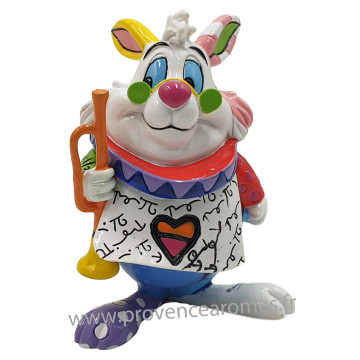 LAPIN BLANC D'ALICE Figurine Disney Collection Disney Britto