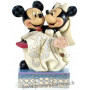 MICKEY et MINNIE Figurine Le Mariage Disney Collection Disney Tradition
