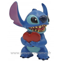 STITCH avec cœur Figurine Disney Collection Disney Showcase